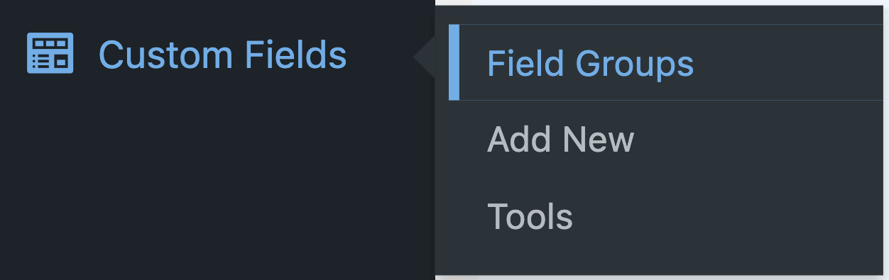 ACF-Field-Groups